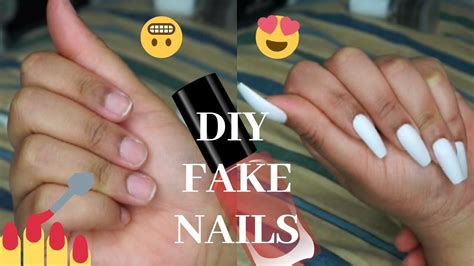 4 Easy Steps: DIY KIDS FAKE NAILS .